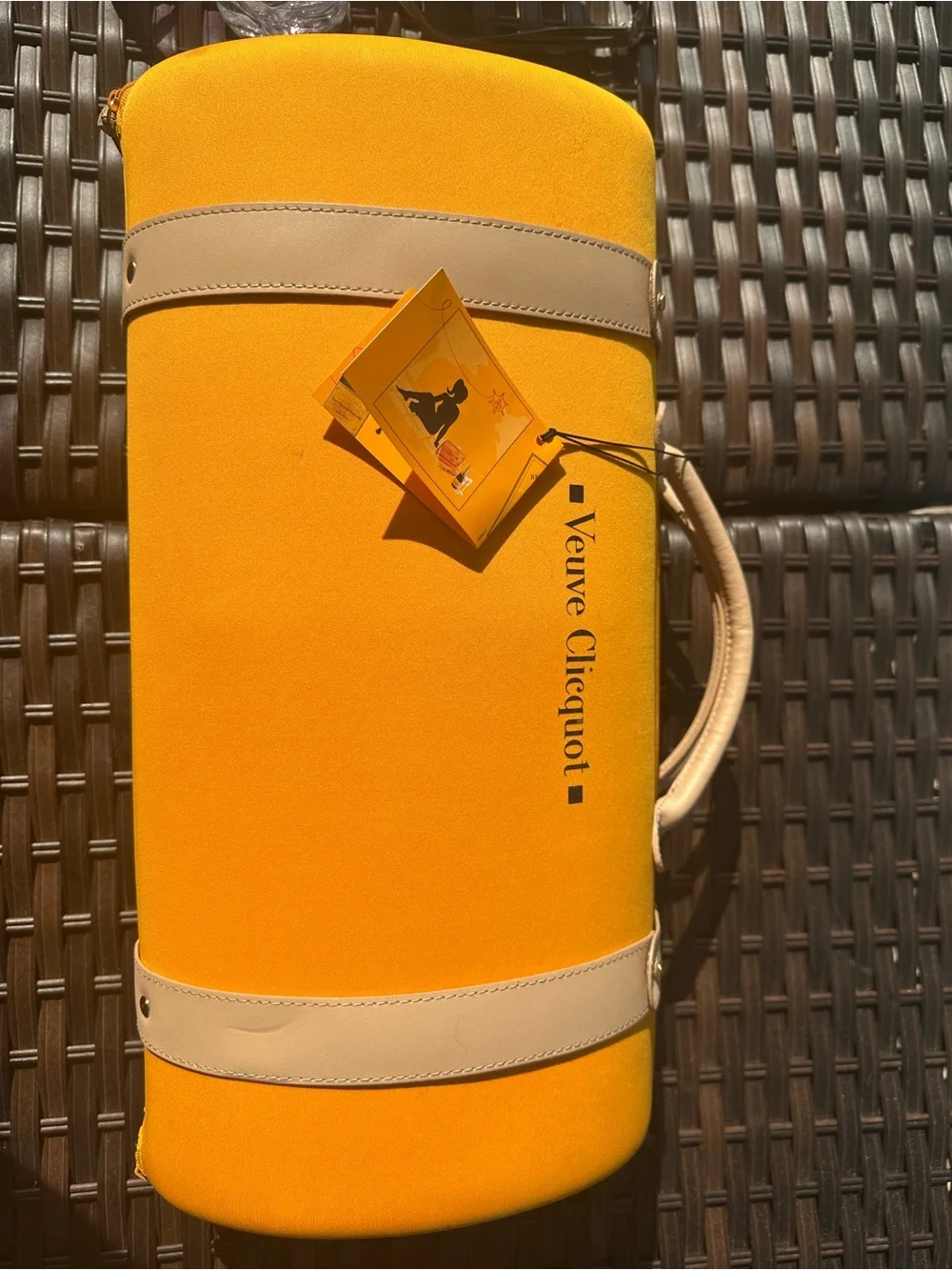 Veuve Clicquot Yellow Champagne Cooler Tote